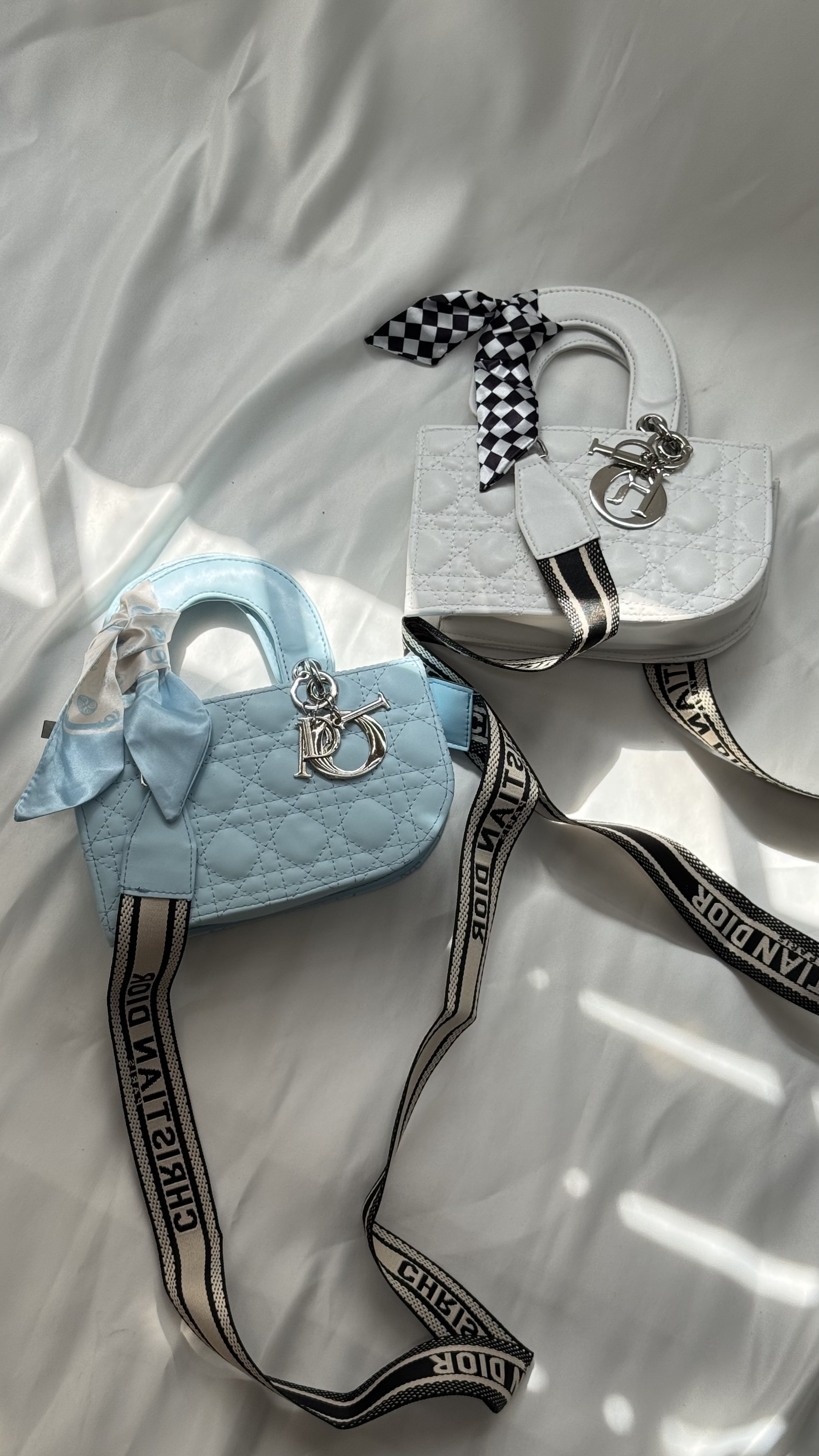 IMG_1774 کیف دستی دوشی اسپرت دخترانه دیور روسری دار | 251941 - Image 1