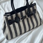 کیف دستی دوشی اسپورت زنانه کتان هرمس زبرا | 943