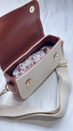 کیف دستی دوشی کنفی منگو | 944 - Image 4