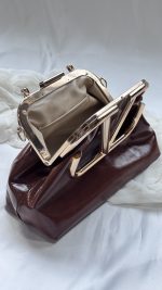 کیف دستی دوشی مجلسی زنانه ولنتینو گلد | 944 - Image 7