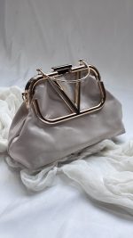 کیف دستی دوشی مجلسی زنانه ولنتینو گلد | 944 - Image 9