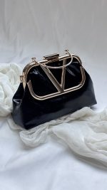 کیف دستی دوشی مجلسی زنانه ولنتینو گلد | 944 - Image 11