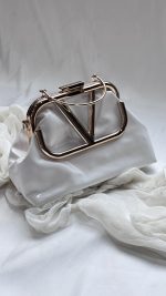 کیف دستی دوشی مجلسی زنانه ولنتینو گلد | 944 - Image 13