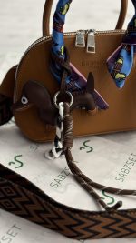 کیف دستی دوشی فانتزی دخترانه هرمس نیم گرد مینی | 106 - Image 8