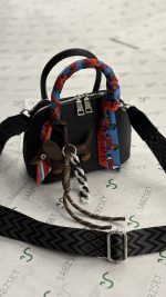 کیف دستی دوشی فانتزی دخترانه هرمس نیم گرد مینی | 106 - Image 5