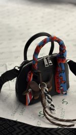 کیف دستی دوشی فانتزی دخترانه هرمس نیم گرد مینی | 106 - Image 9