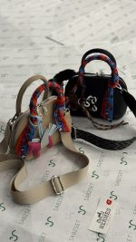 کیف دستی دوشی فانتزی دخترانه هرمس نیم گرد مینی | 106 - Image 3