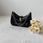 کیف زنانه مجلسی بولگاری هیلتون ۹۰2 با بند زنجیری – خرید کیف زنجیردار مشکی